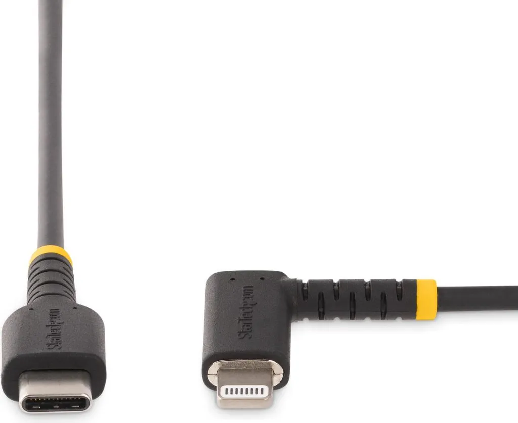 Câble USB-C vers Lightning 2m StarTech.com avec Connecteur à 90 Degrés - 2