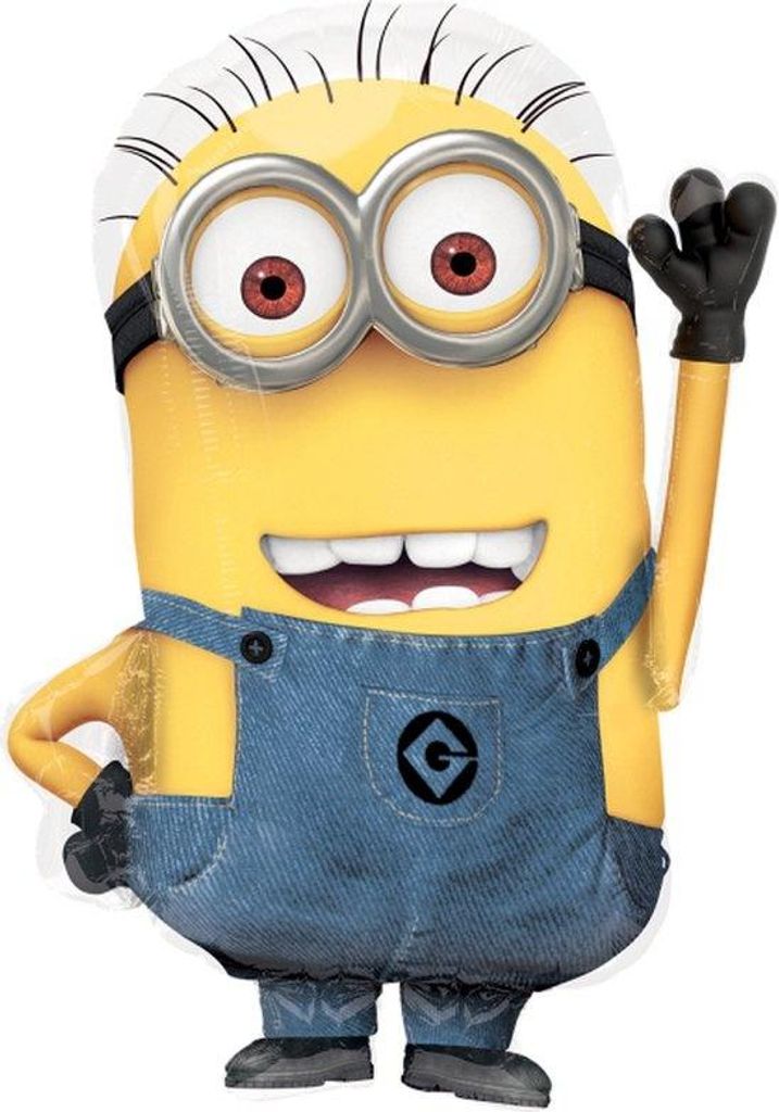SuperShape Minion Foil Balloon Folie ± 40 cm x 63 cm Productafbeelding 