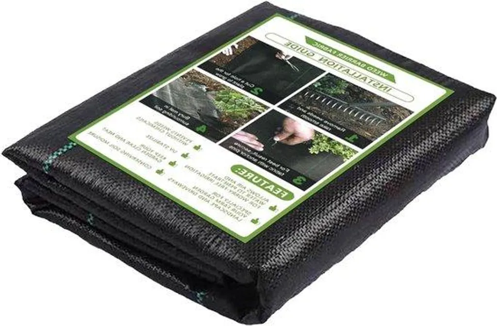 Toile de paillage anti-UV 10 m² bâche perméable et indéchirable