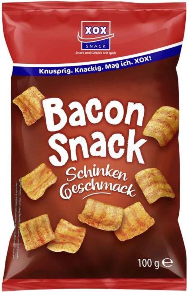 XOX Bacon SNack 100g Produktbild 