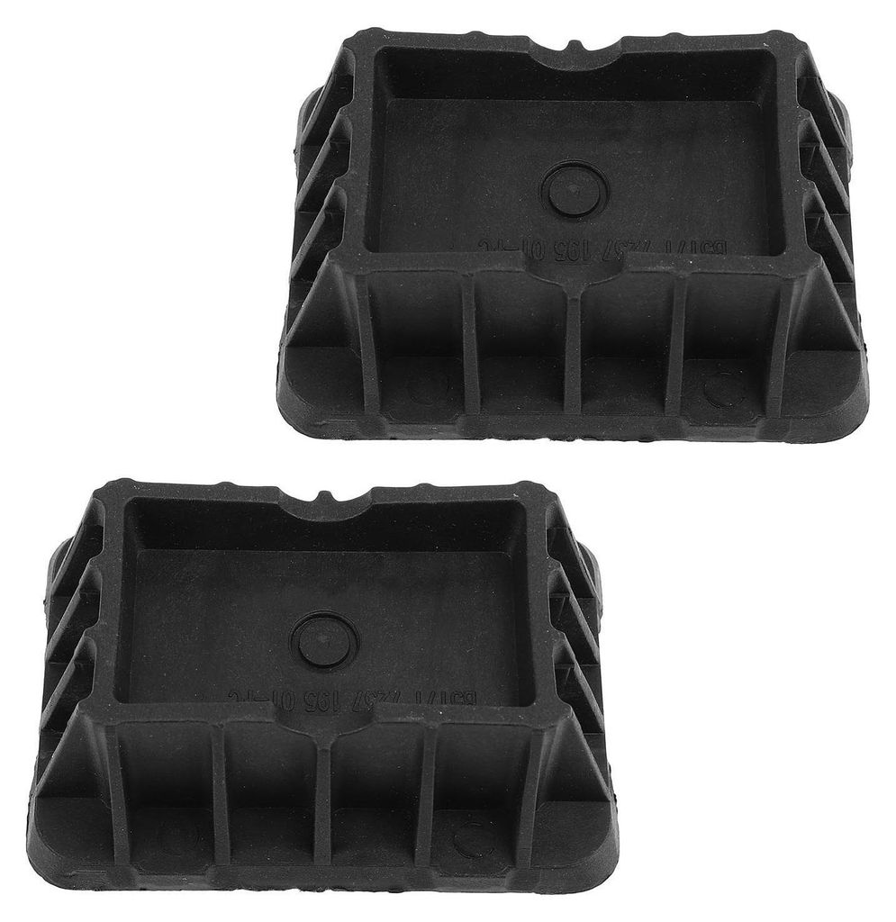 2 Stück Unterwagen-Stützpolster 51717237195 Jack Lift für 128I 135I 325I 328I 335I 530I 550I X1