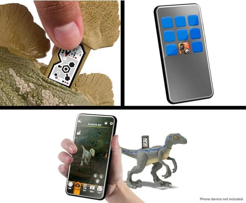 T-Rex Total Attack Jurassic World HXF53 avec Fonction de Morsure - 3