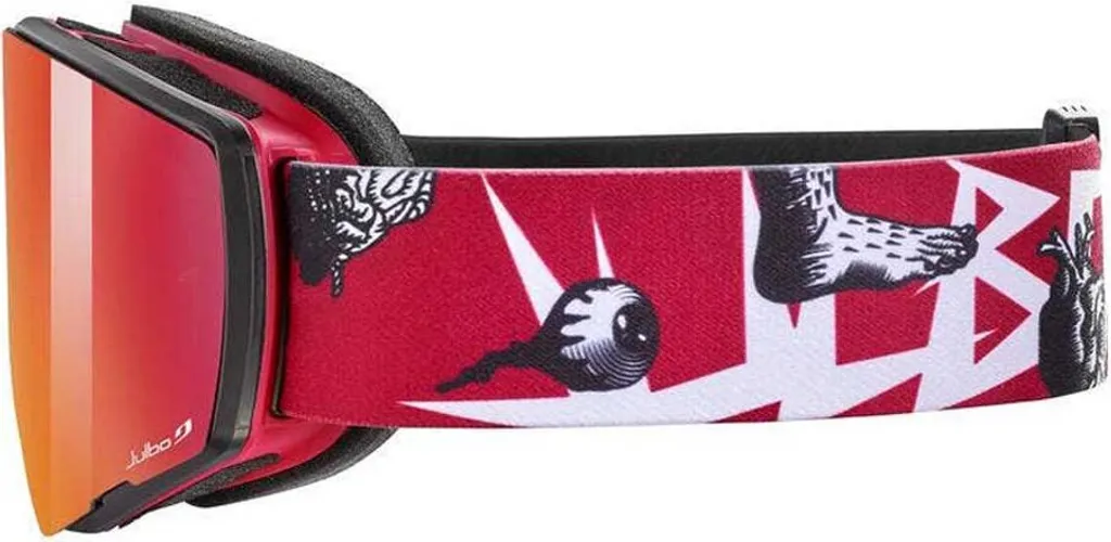 Lunettes de ski Julbo Sharp noir et rouge - Masque de ski performance