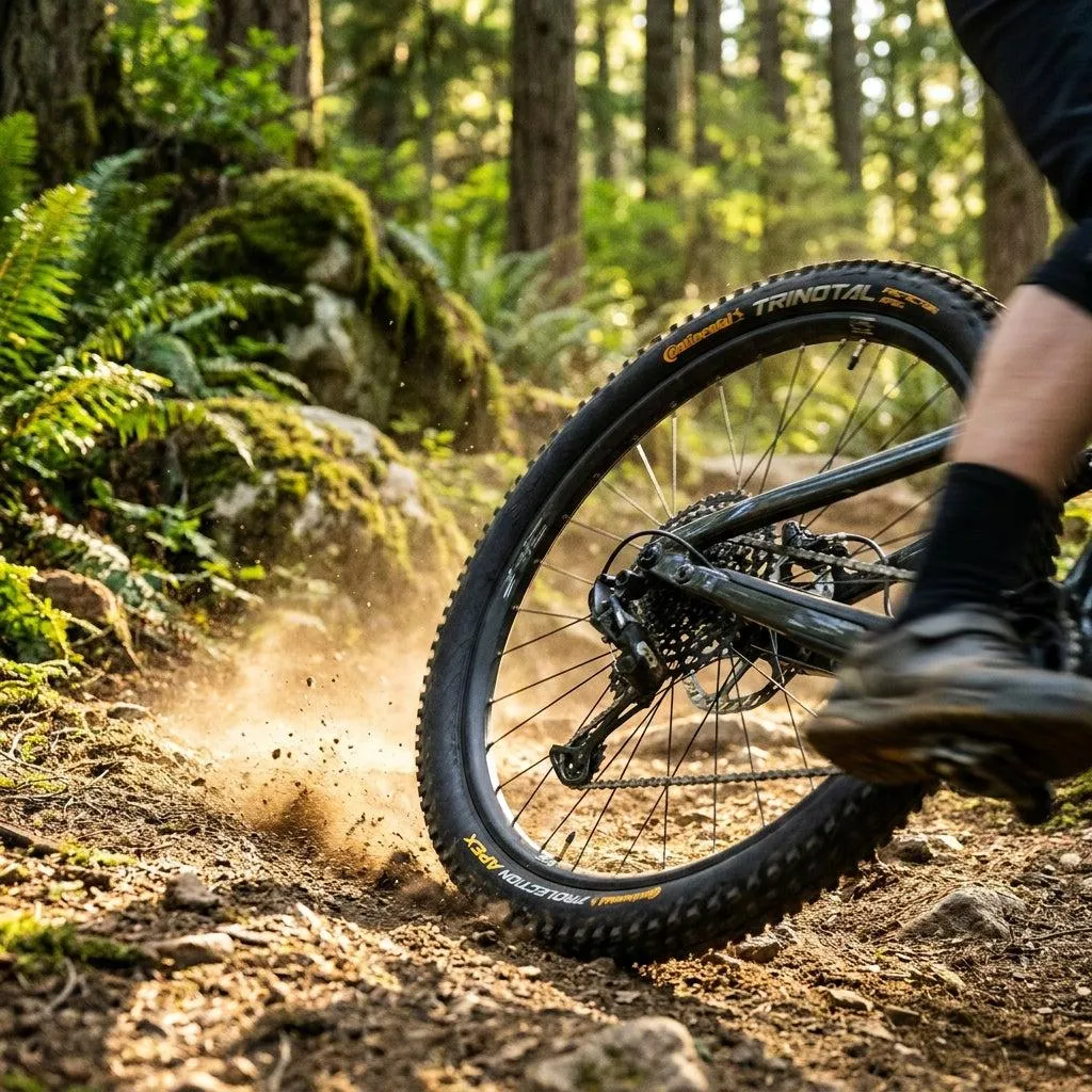 Pneu VTT Continental anti-crevaison 29 pouces Trinotal TrailGrip