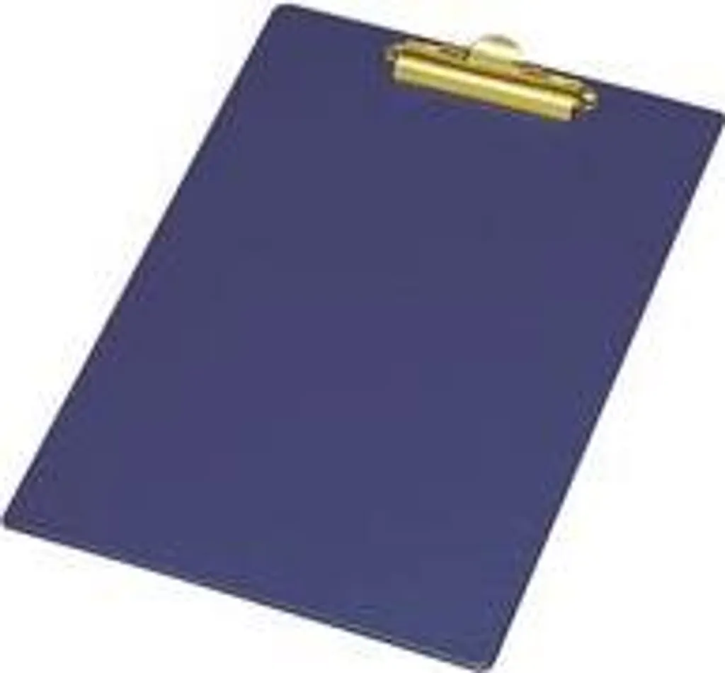 Porte-bloc A4 pour Prise de Notes Nomade - Rangement Papier Noir
