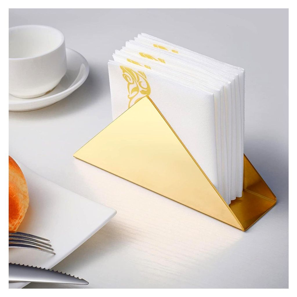 Esstisch-Serviettenhalter aus Edelstahl,Freistehender Tischtuchspender,Tischständer Freistehender Serviettenspender,Taschentuchspender,Cocktail-Se...