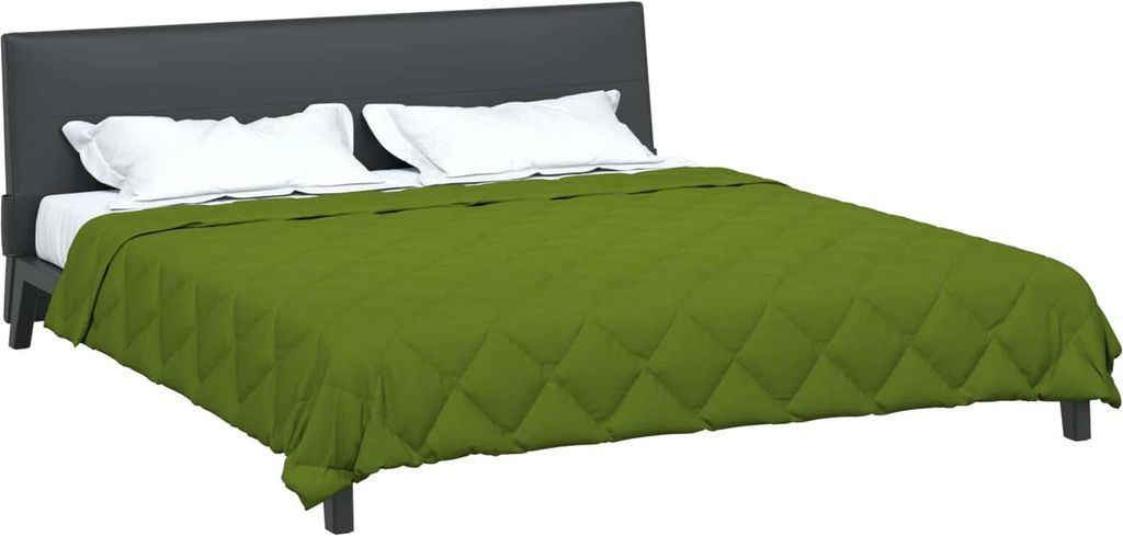 Cloris DesignMöbel Bettwäschen - Grün Ganzjahresbettdecke Grün 220x240cm Mikrofaser Schlichtes5742898