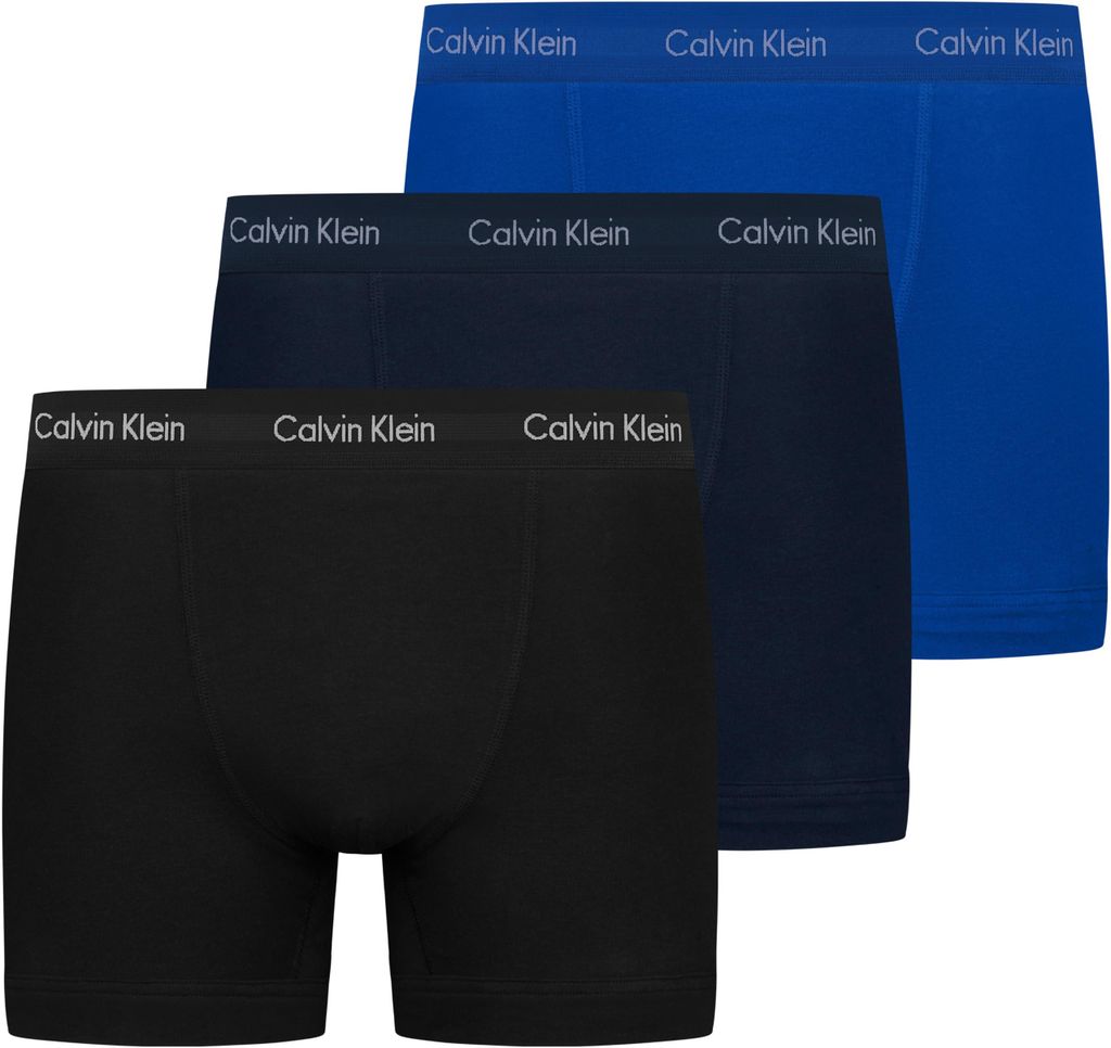 Calvin Klein Herren Boxershort 3er Pack Trunk L Mehrfarbig Produktbild 