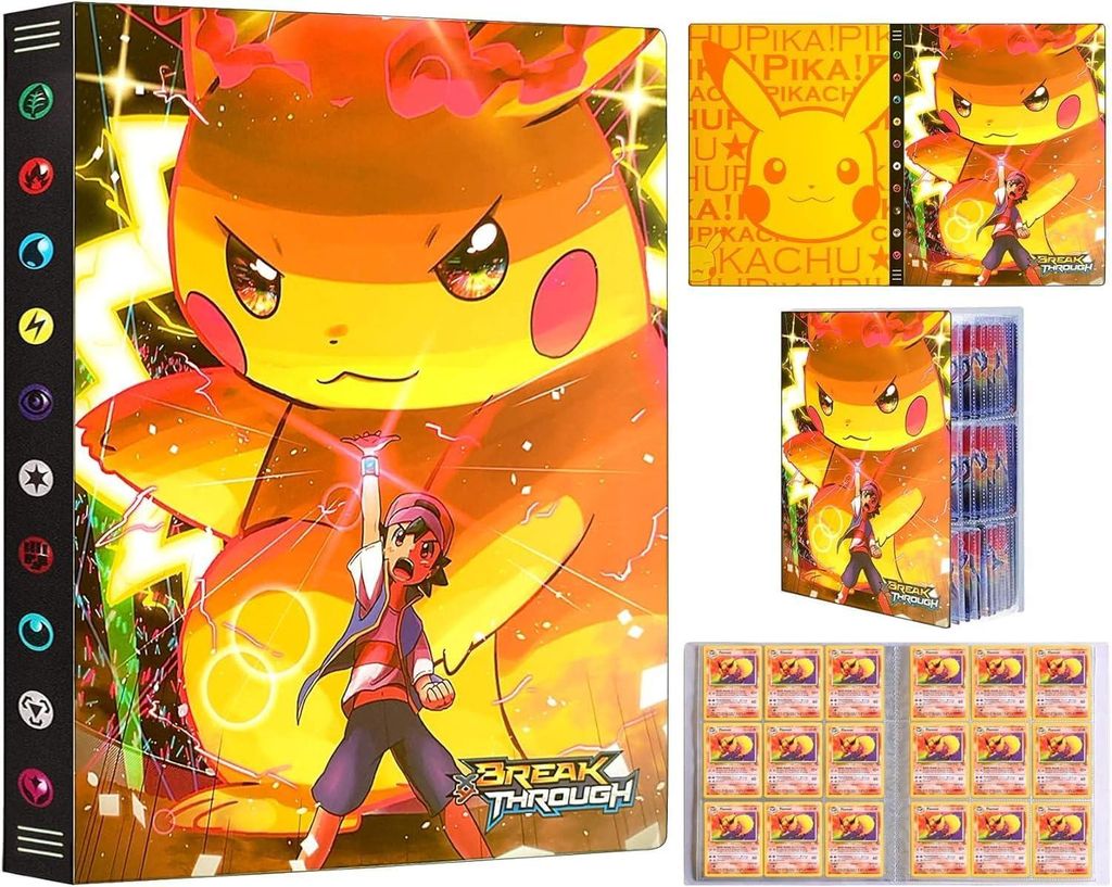Pokémon Sammelalbum 9-pocket ,Sammelalbum,Karten Album Produktbild 