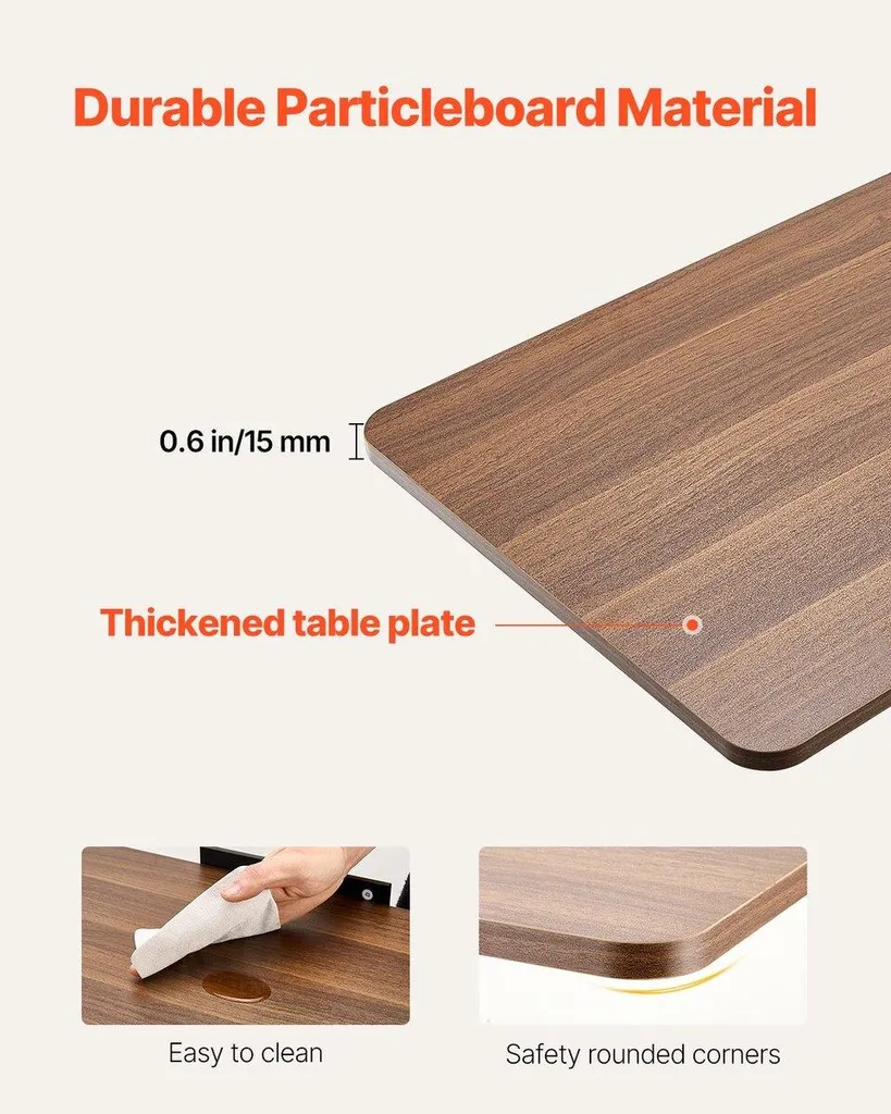 Table d'appoint pour ordinateur au lit avec plateau mobile réglable