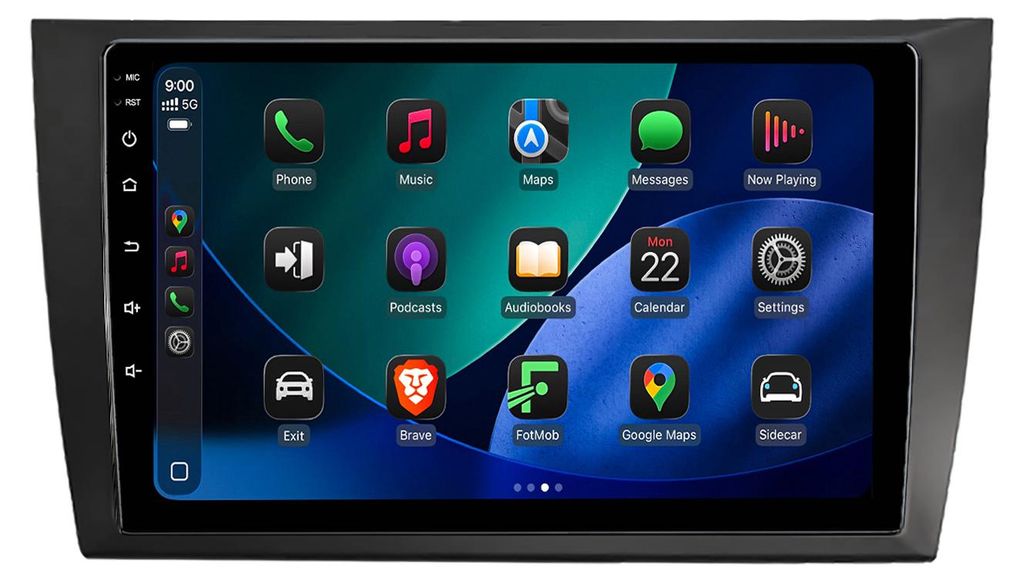 Radio Android da 8+256 GB per VW Golf 6 (2008-2012) con Immagine del prodotto 