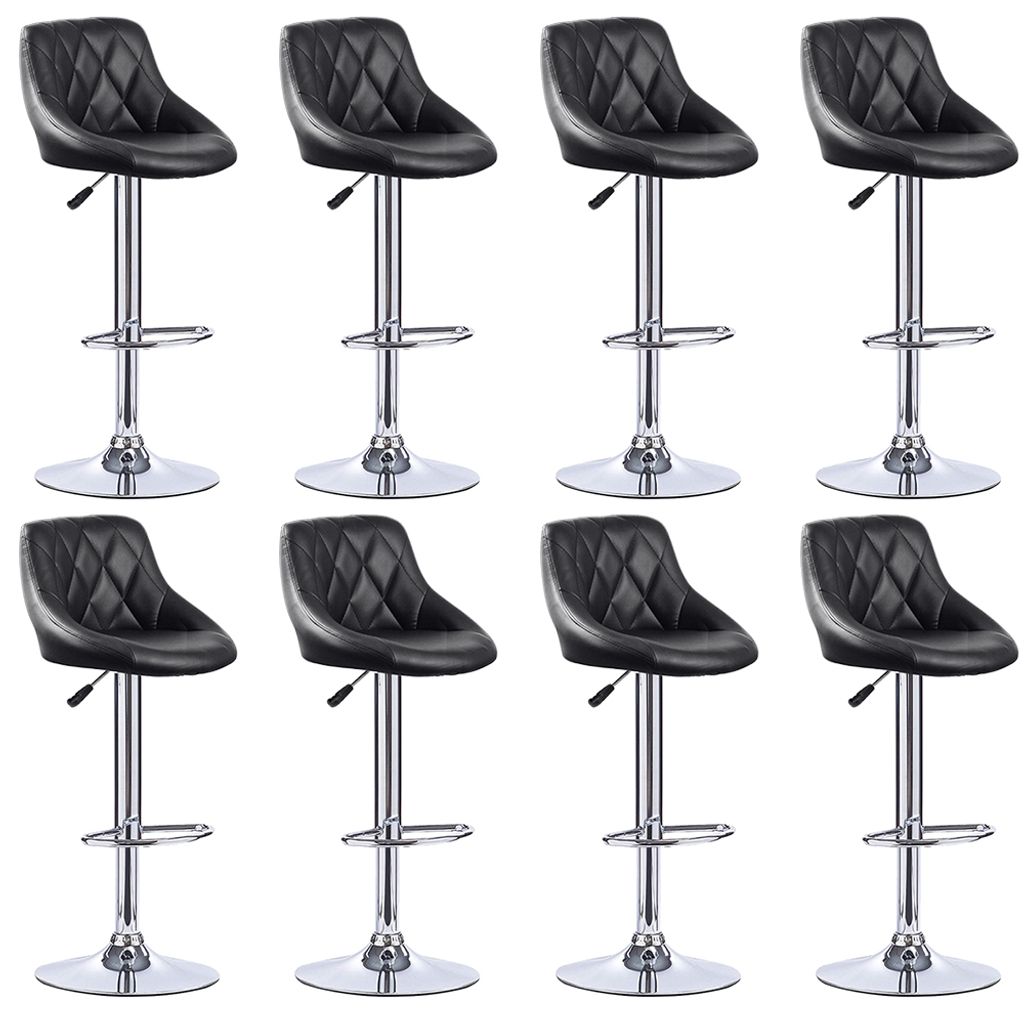 Barhocker 8er Set Drehbare Barstuhl Küchenhocker aus Produktbild 