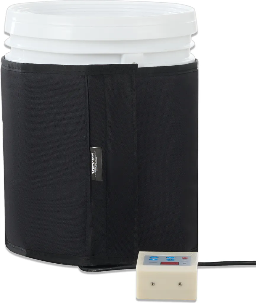 Chauffe-fût 250W Réglable 0-145 ℉ avec Thermostat pour Graisse et Huile