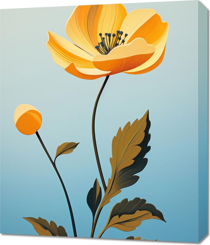 Bild 60x70cm Morgenstrahlen