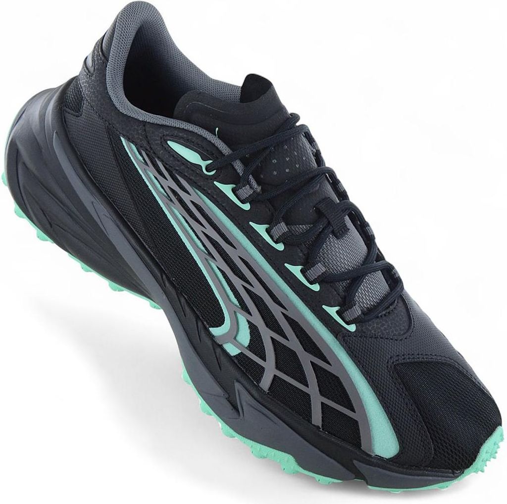 Puma Spirex Raceday - Herren Sneakers Schuhe Schwarz 397705-03 , EU 40 UK 6.5