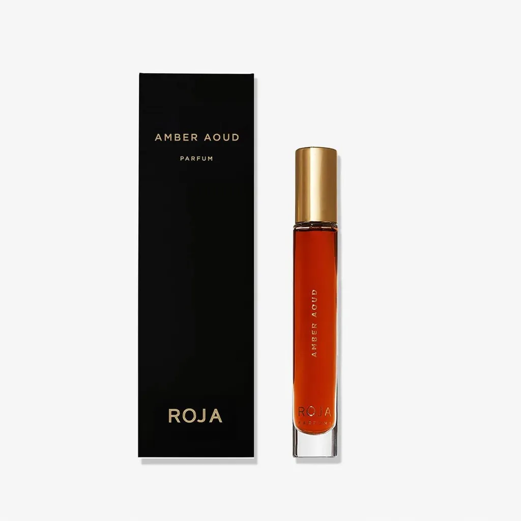 ROJA Amber Aoud Parfum 10ML - Parfum de Soirée Chic et Format Pratique
