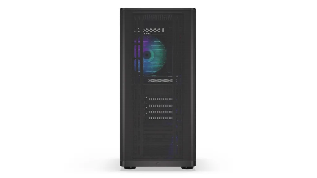 Boîtier Endorfy Ventum 200 Solid avec Façade Perforée et Acier Noir - 3
