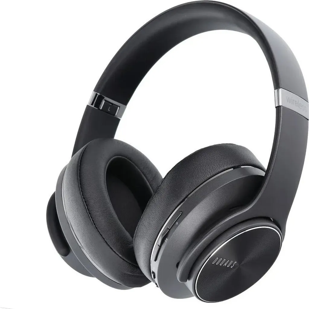 DOQAUS VOGUE 5 Casque Bluetooth 2 en 1 avec Haut-parleur Intégré Noir