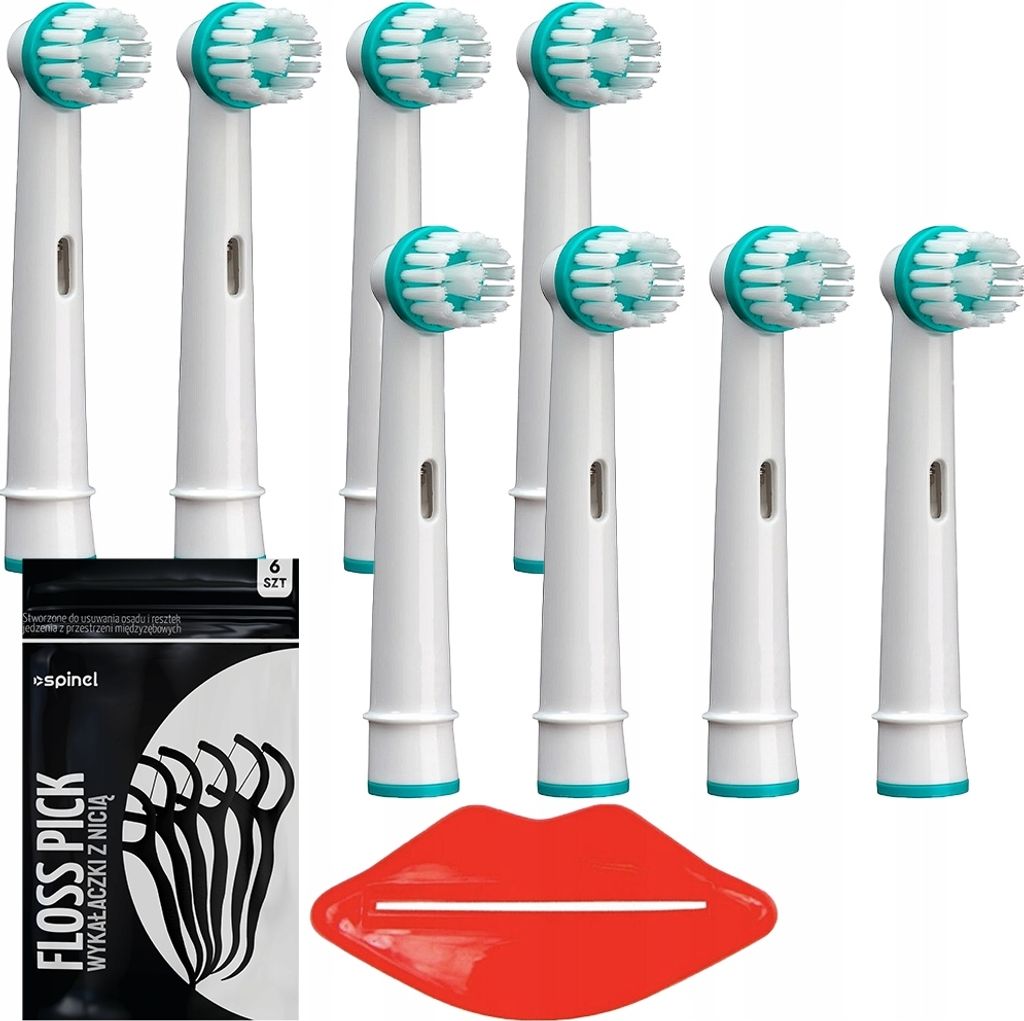 Oral-B Ortho Care Aufsteckbürsten OD17A x8 für Zahnspangen Gratis Zubehör