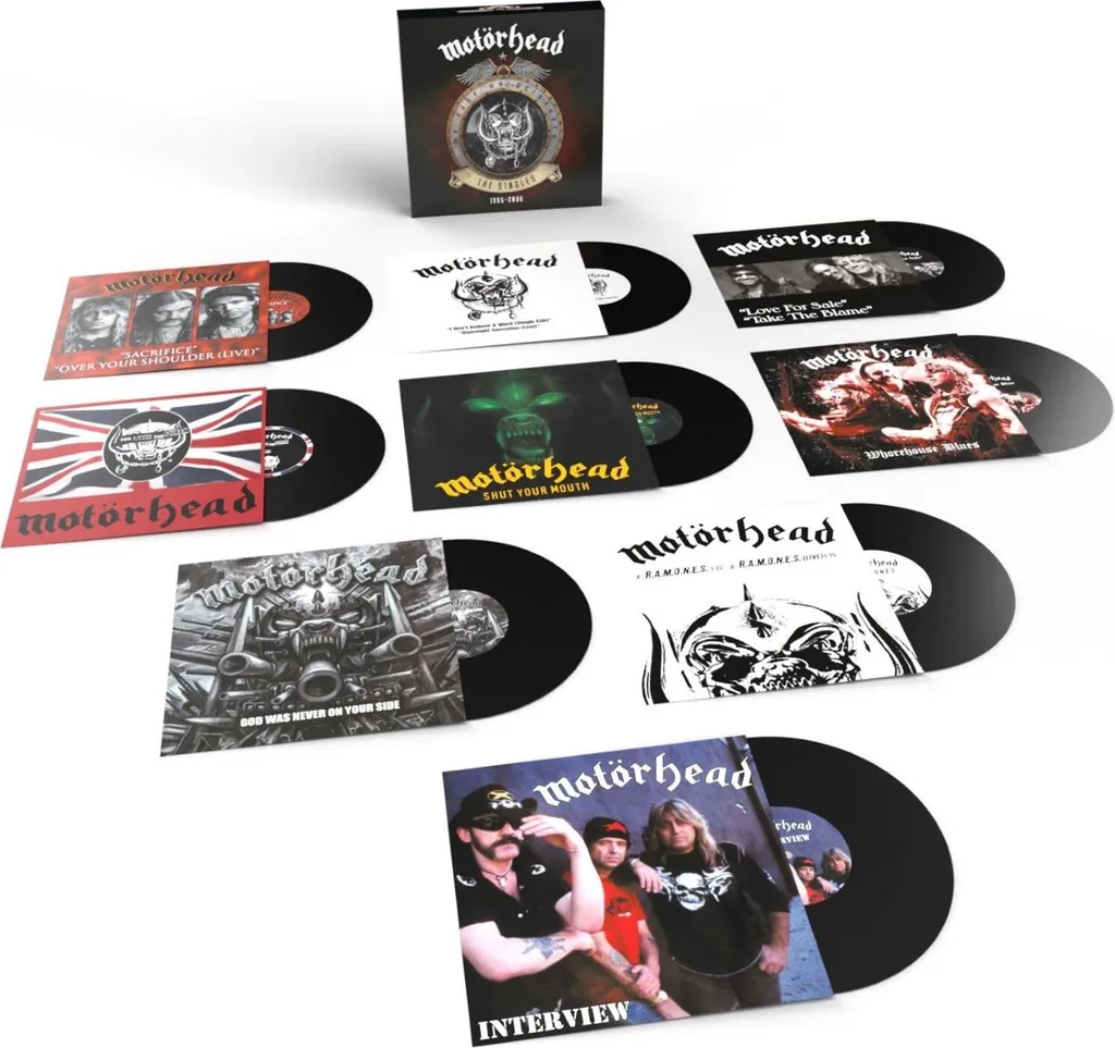 Coffret Motörhead complet pour remplacer vos vieux vinyles usés