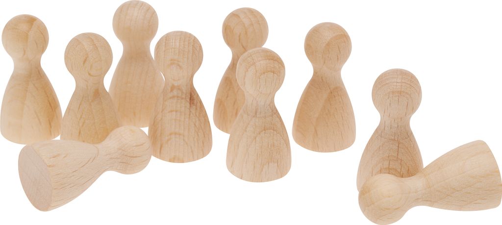 Rayher Hobby GmbH Rohholz-Figurenkegel , 28mm, SB-Btl 10Stück Sonstige