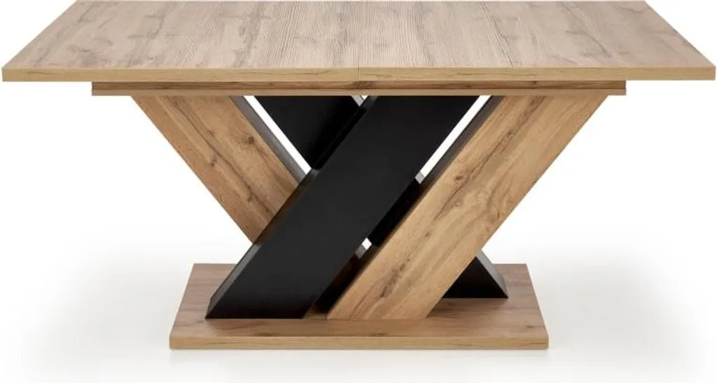 Table d'appoint pliante Brandon rectangulaire pour réception et buffet - 2