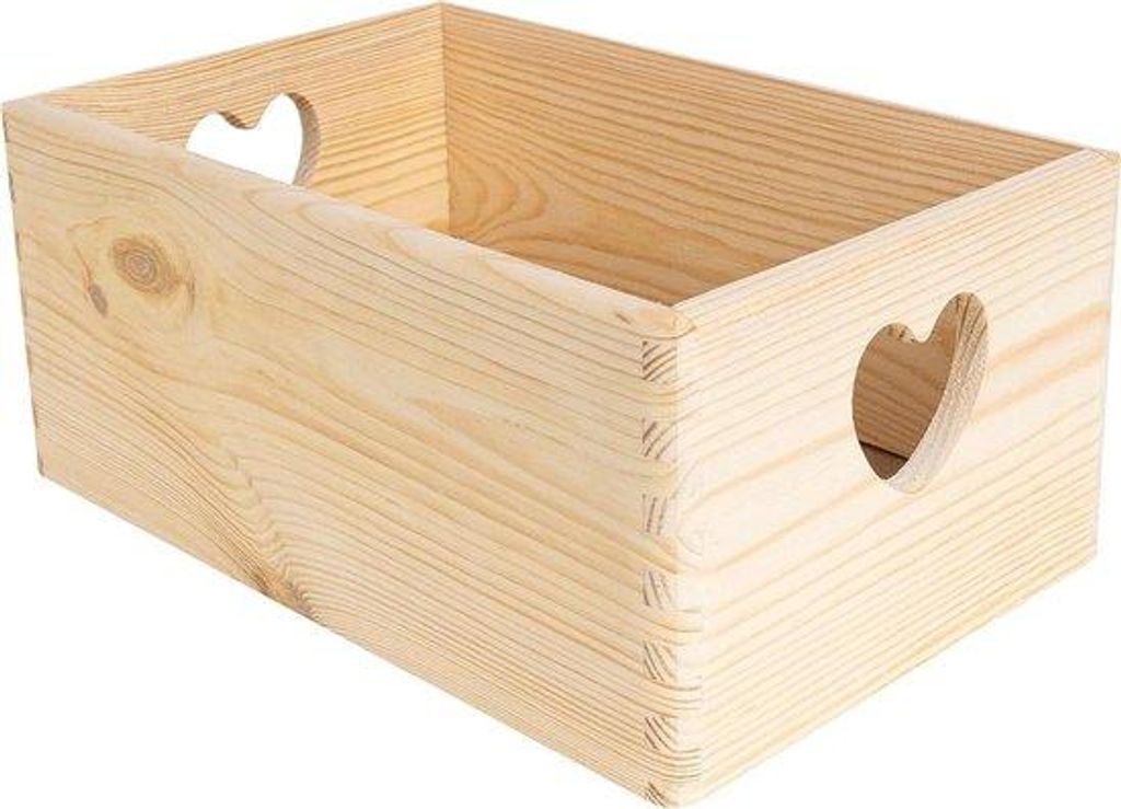 Große Holzschachtel 30 x 20 x 14 Zentimeter authentisch Holm - Handgriffe - Akten Spielzeug Werkzeugkiste