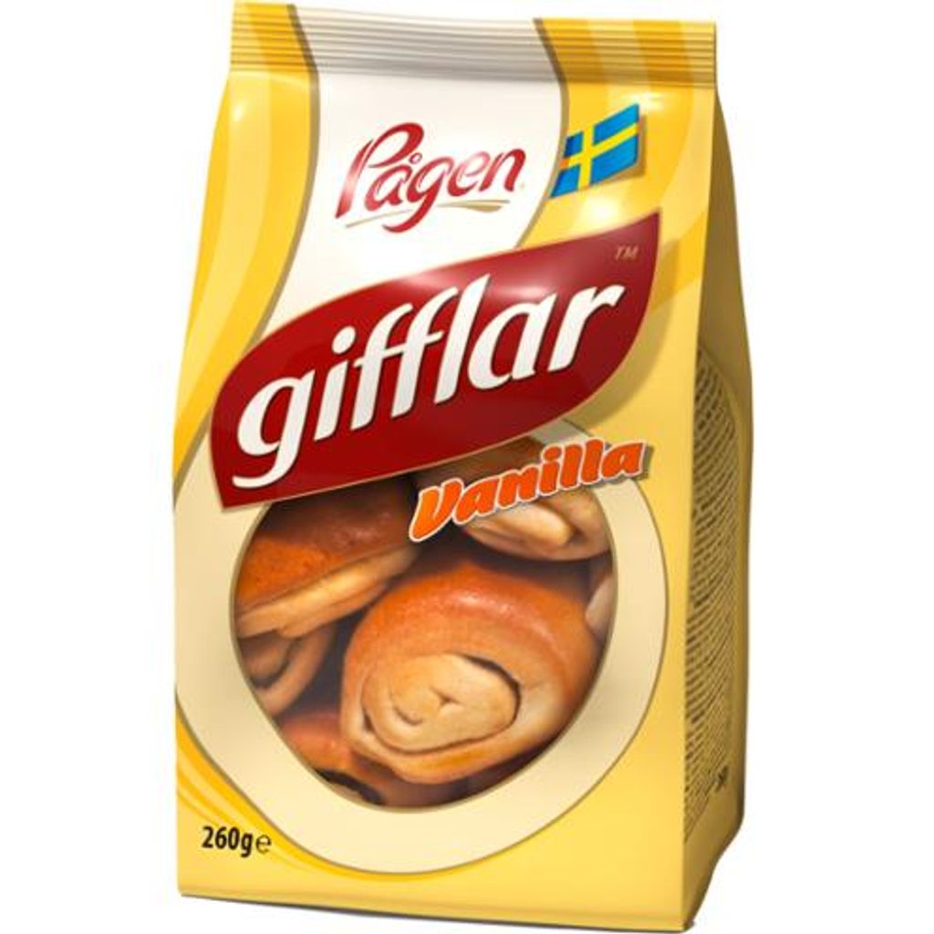 Pågen Gifflar Vanille 260g