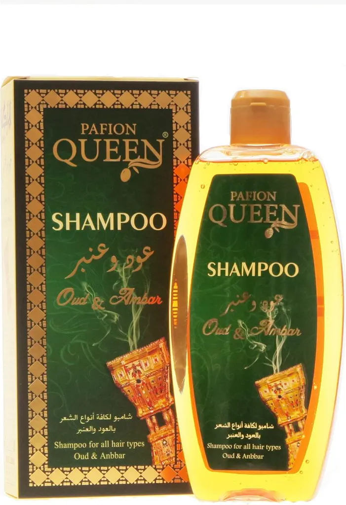 Shampooing au Laurier et Oud 400ml Queen Pabion pour éclat et volume