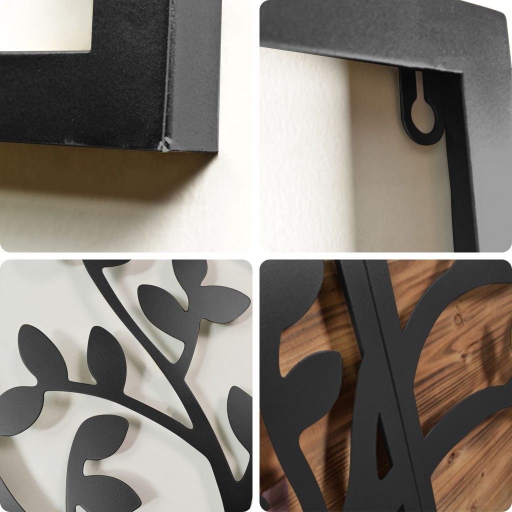 Wandskulpturen, Wanddekoobjekt, 3er Set Wandskulptur aus Produktbild 7