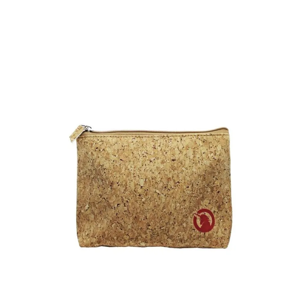 Pochette Trucchi in Sughero Naturale - Organizer Cosmetici Elegante