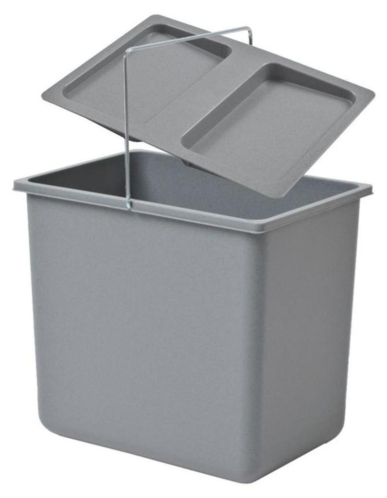 Cestino interno Hailo 1094079 con coperchio grigio chiaro Immagine del prodotto 