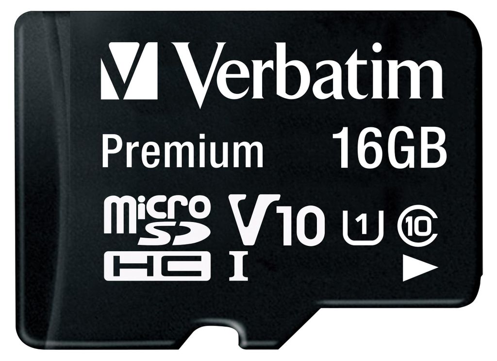 Verbatim Premium Micro Sdhc Karte 16Gb Obrázek produktu 