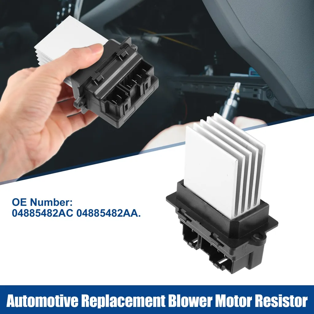 Résistance Soufflerie Chrysler Voyager pour Réparation Chauffage Noir