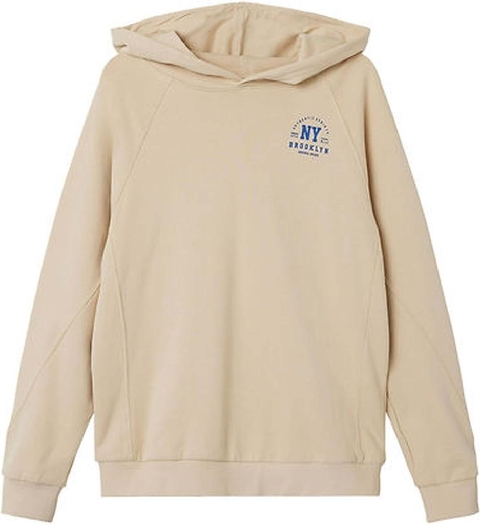 Hoodie Name It 13231089-CREAM für Jungen