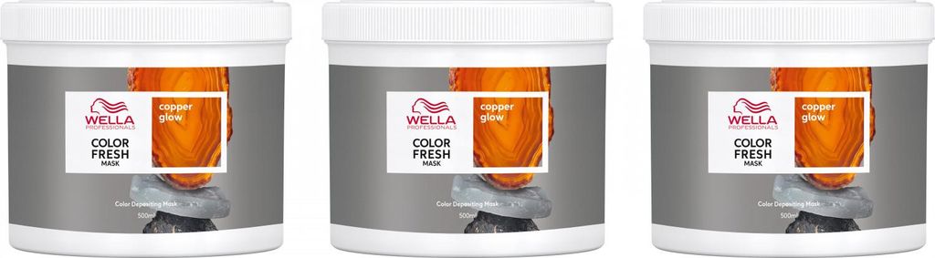 Color Fresh Mask Copper Glow 3x500 ml