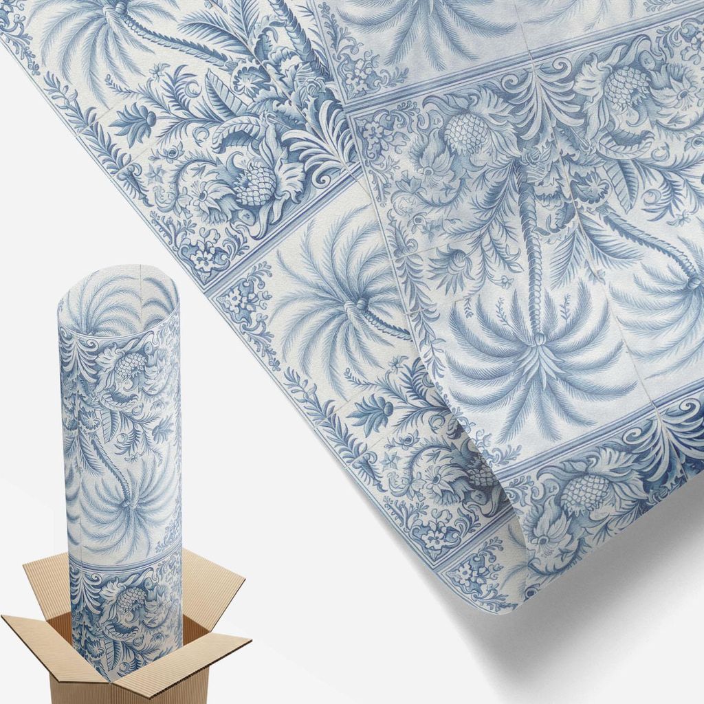 Sichtschutzfolie – 146x50 cm – Buntglas / Stained-Glass Design – blickdicht & dekorativ – selbstklebende Glasdekorfolie – UV-Schutz, einf...