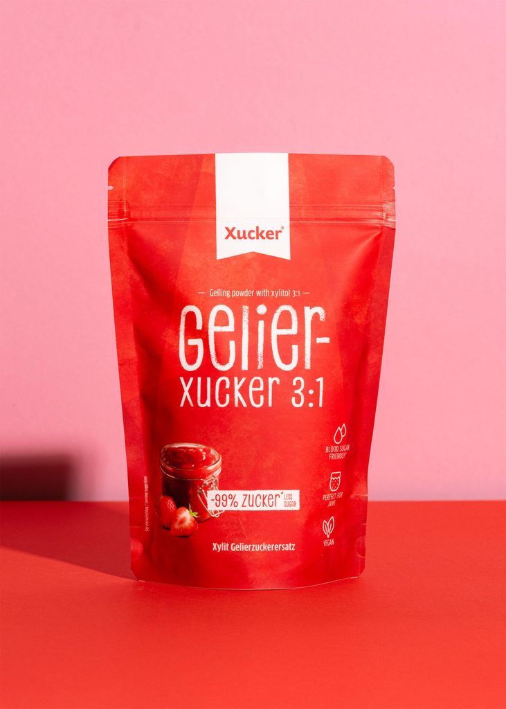 Xucker Gelierxucker 3:1, zuckerarmes Geliermittel mit Produktbild 