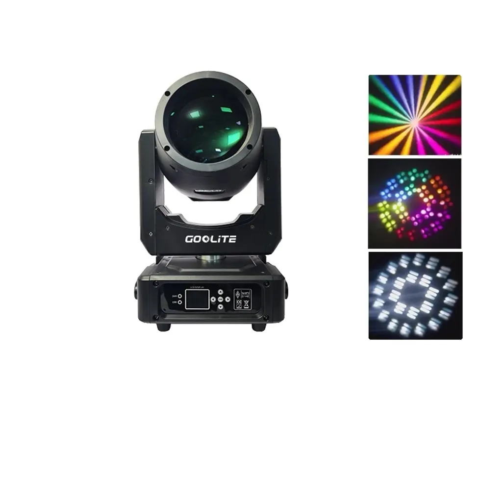 Lyre Asservie Mini 230W DMX - Projecteur Moving Head Scénique Puissant