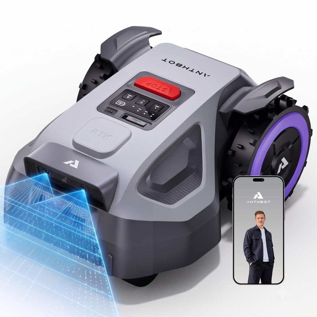 ANTHBOT M9 Robot tosaerba senza cavo perimetrale, Immagine del prodotto 