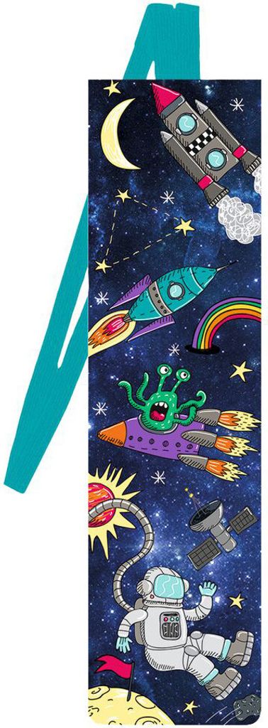 Lesezeichen mit Band Space Produktbild 