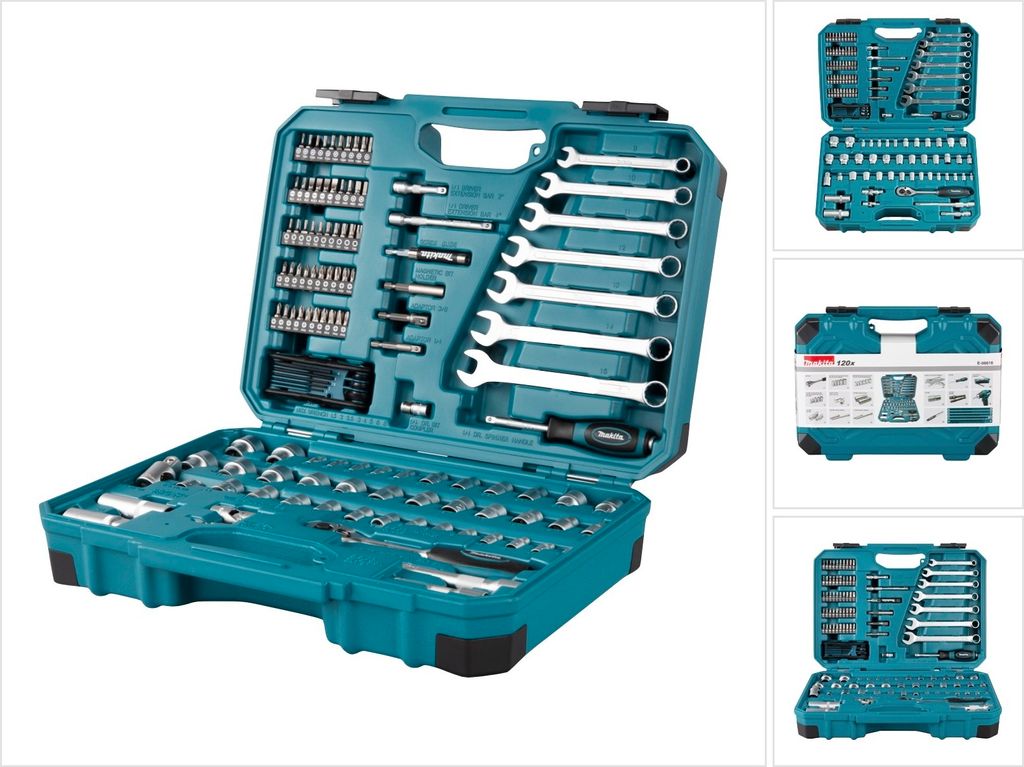 Sada nářadí Makita 120 ks E-06616 Obrázek produktu 