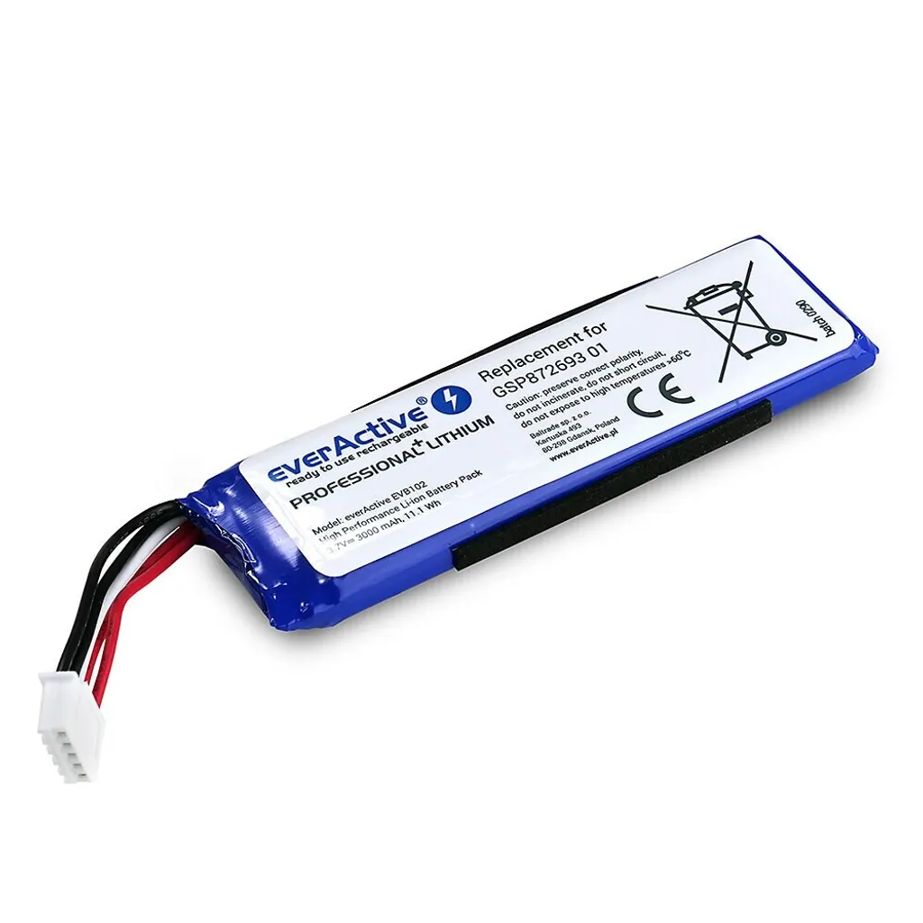 Batterie de Remplacement Li-Po EVB102 pro compatible JBL Flip 4 - 2