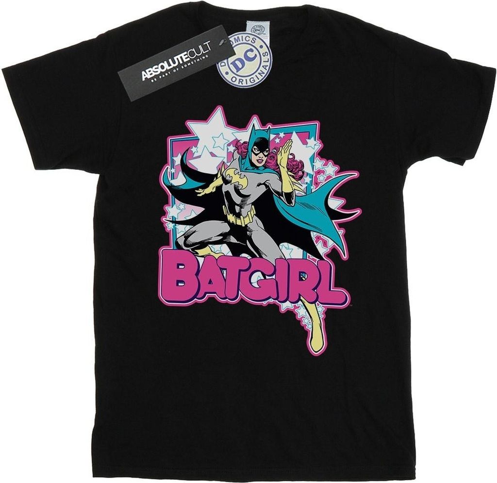 DC Comics - "Leap" T-Shirt für Mädchen BI1659 (128) (Schwarz)