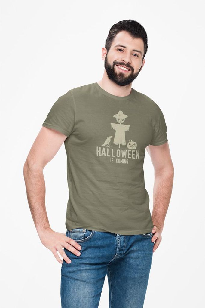 D&B Uni Polo ST00253 Halloween MilitärGrün-Größe M