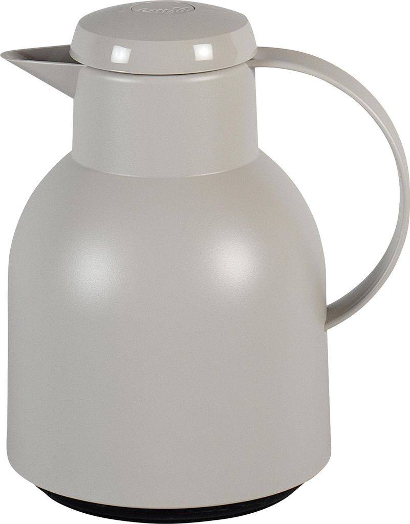 emsa Isolierkanne Samba 1 Liter, Farbe hellgrau Produktbild 