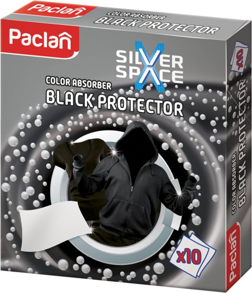 Wasch-Tücher zum Schutz vor dem Ausbleichen von Schwarz, 10 Stück