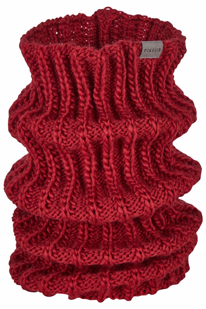 Pikeur Damen Loop Schal rumba red HW/24, Größe:One Size
