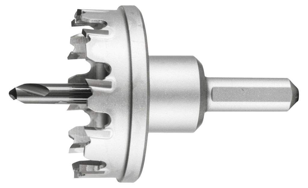 PFERD TC hole cutter flat version 8 mm, shank dia. 10 mm, Produktbild 
