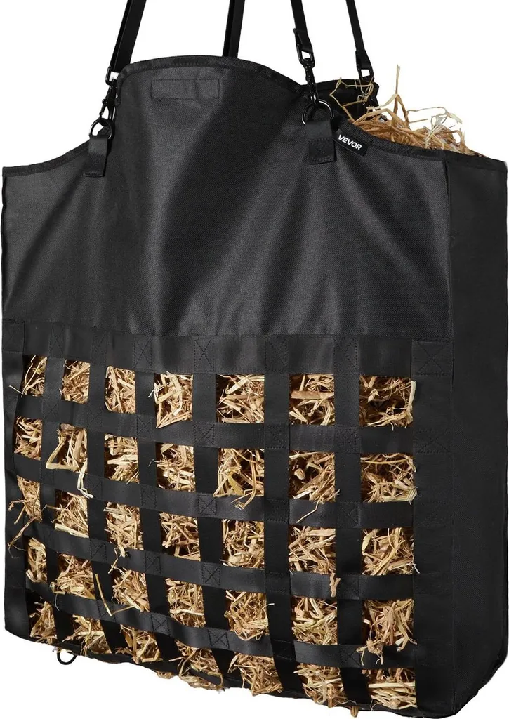 Sac à foin imperméable en nylon PVC avec ouvertures de 46 mm robustes